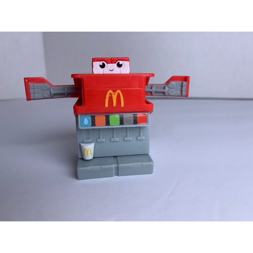 McDonalds Soda Fountain Robot Transforming Happy Meal Toy 2026 - Picture 6 of 7